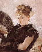 Berthe Morisot, The woman holding a fan